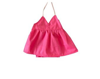 Hot Pink Peplum, fuchsia, baby girl, girl top, shirt, boutique, newborn, coming home outfit