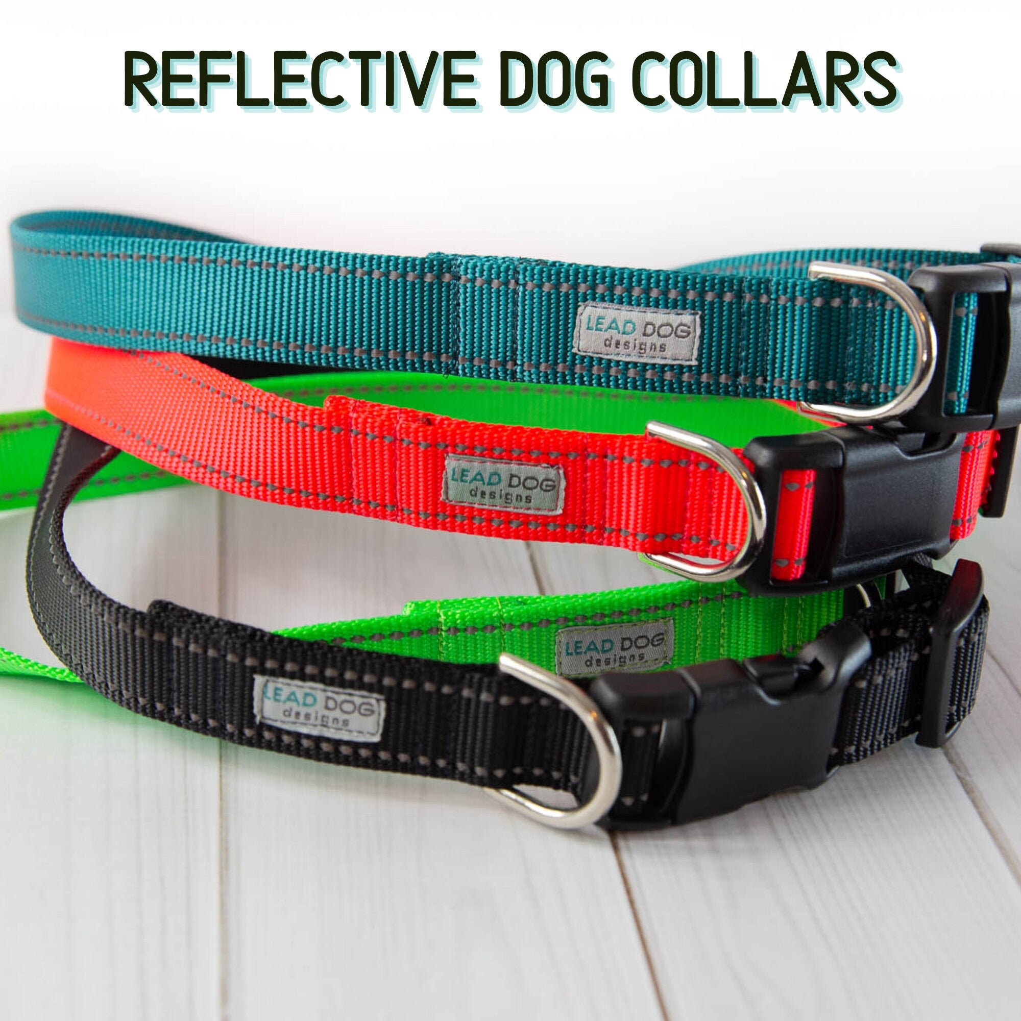 plain dog collars