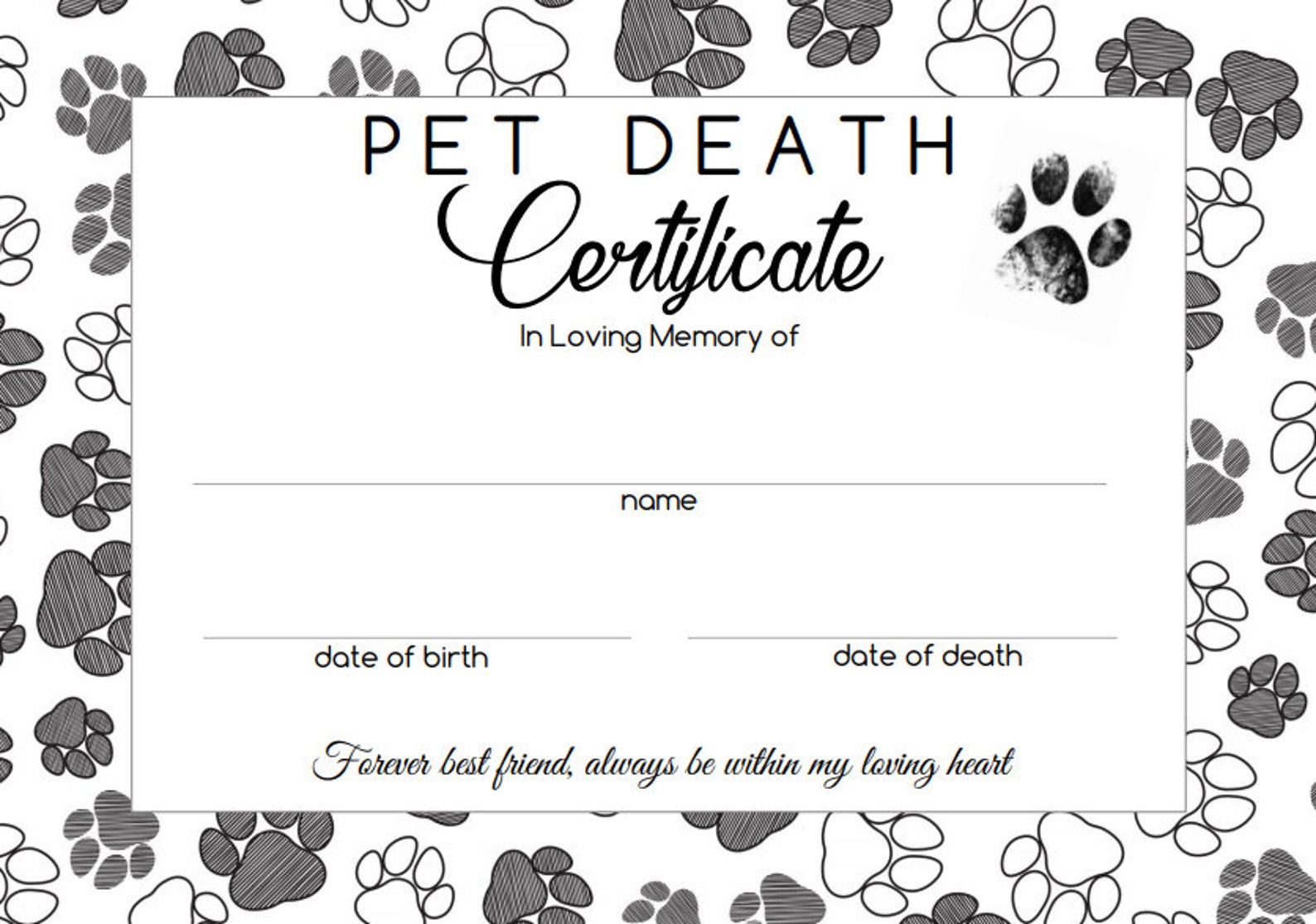 pet-death-certificate-paws-instant-download-etsy