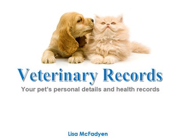 Vet Record Book