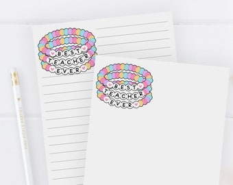 Gifts for Teachers, In My Teacher Era Notepad, Teacher Notepad, Teacher Appreciation Gift, Cute Teacher Gift, Personalized Teacher Notepad