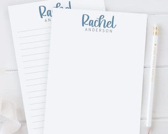 Personalized Notepad For Women, Girls Notepad Personalized With Name, From The Desk Of Notepad, Stocking Stuffer, Secret Santa, Hostess Gift