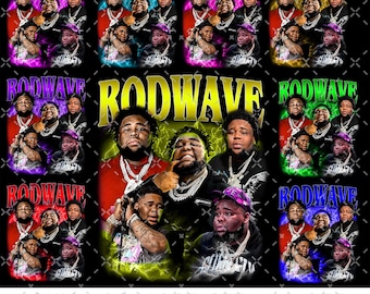 Rod Wave Nostalgia Png File, 90s Rap Music, Rapper Rod Wave Tour Design, Rod Wave Png Design, Rod Wave Nostalgia 2025 Rap Music Png
