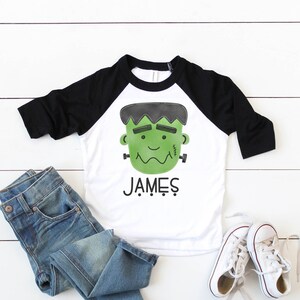 Kids Halloween Tee, Personalized Halloween Tee, Halloween Party Outfit, Toddler Halloween Tee, Baby Halloween Tee