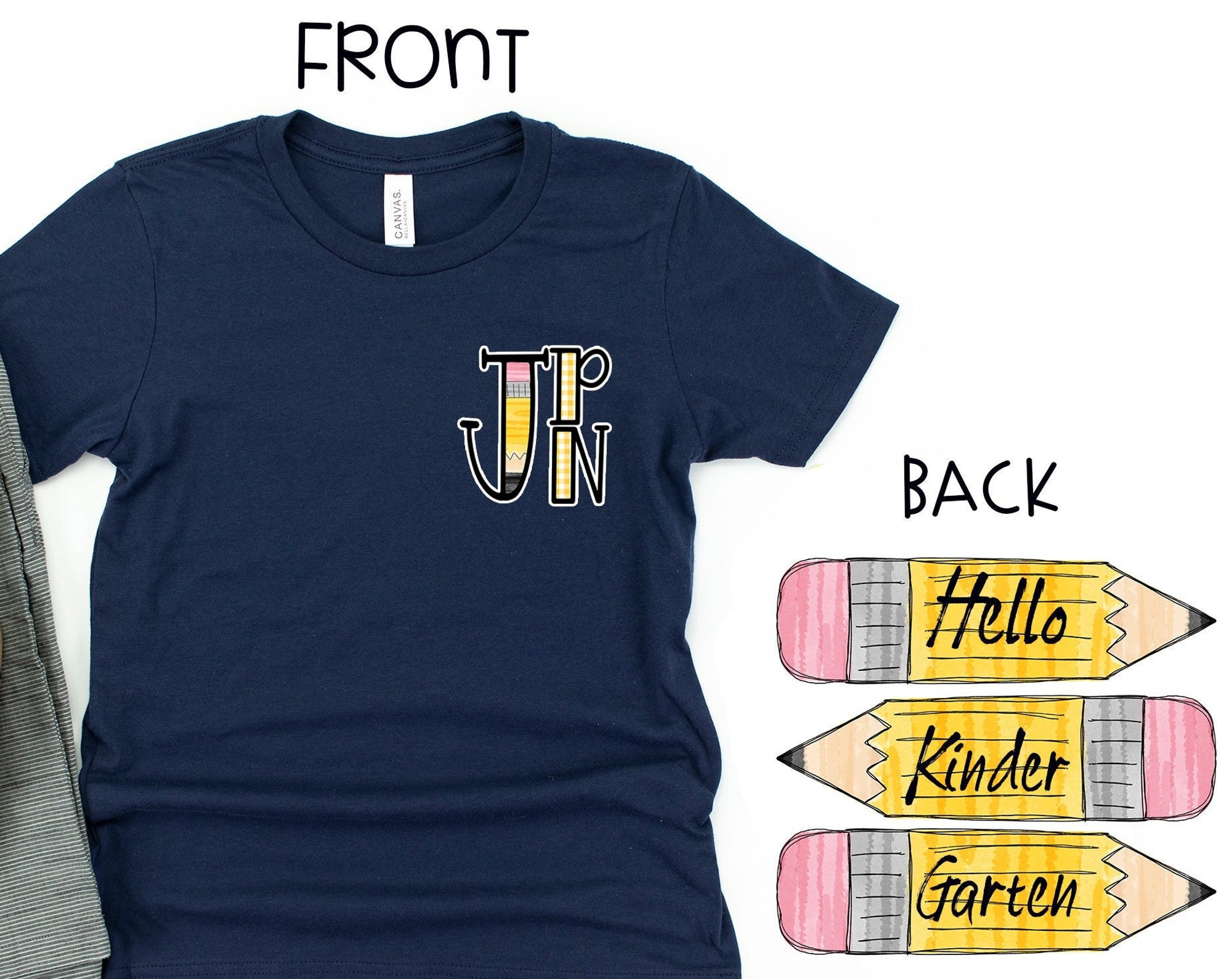 Boys back to school shirt, monogram school shirt, first day of school shirt