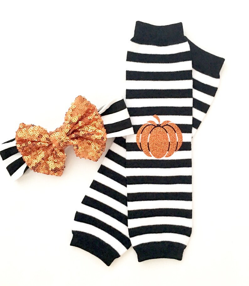 Halloween Leg Warmers Baby Girl Thanksgiving Leg Warmers Etsy