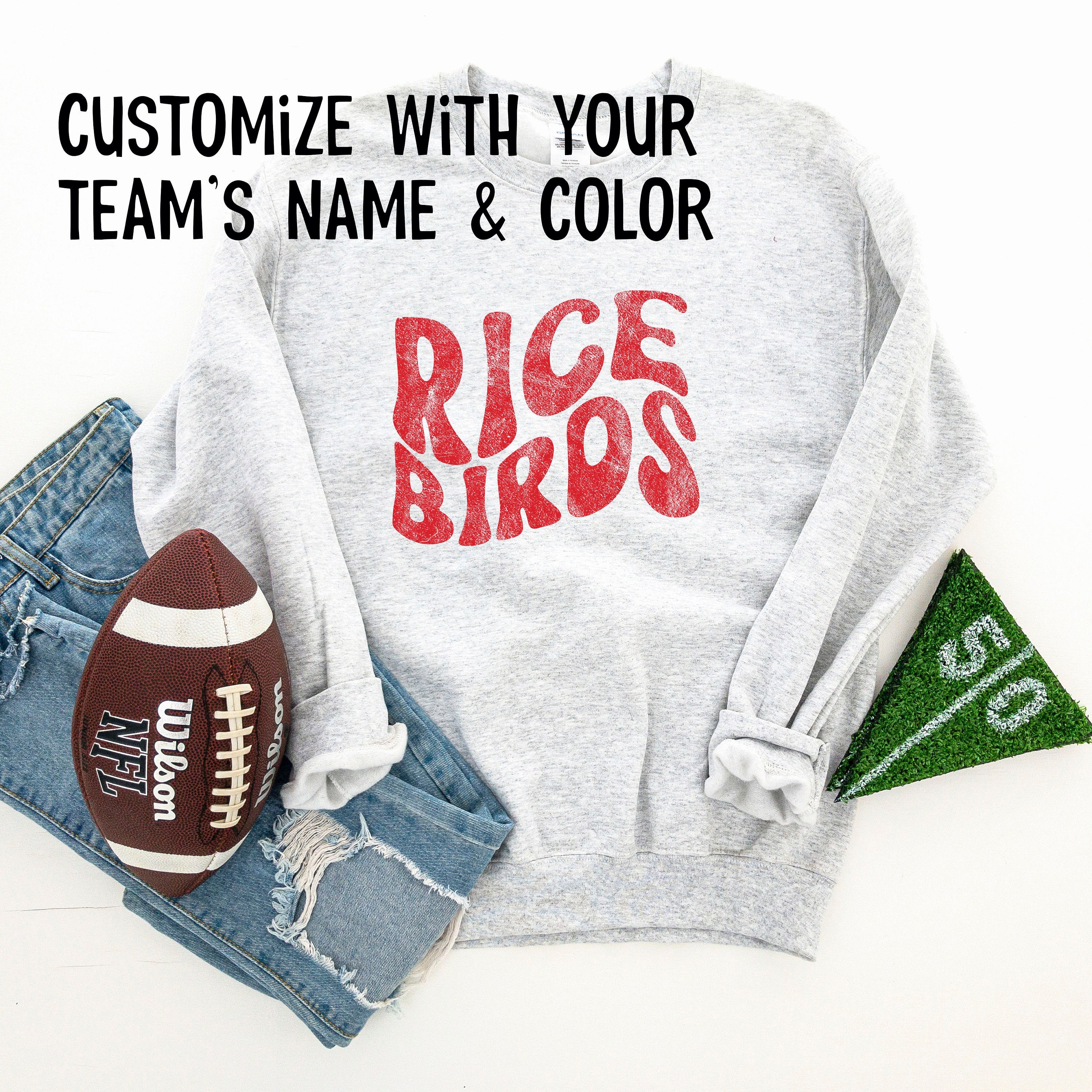 football team sweatshirt