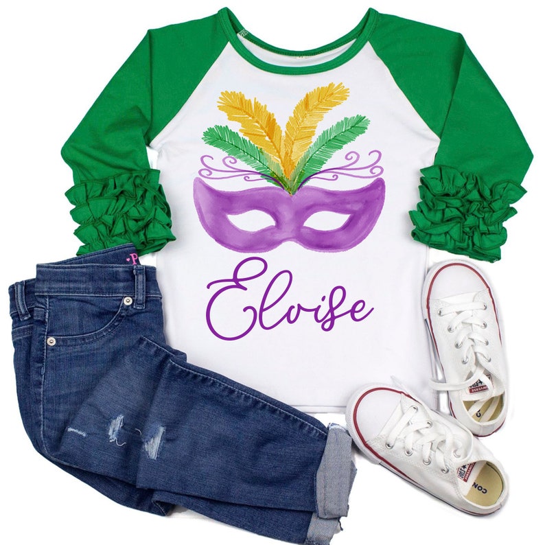etsy personalized mardi gras flag