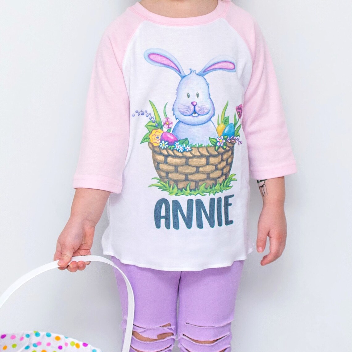 Girls Easter Shirt Personalized Easter Outfit Baby Girl Etsy