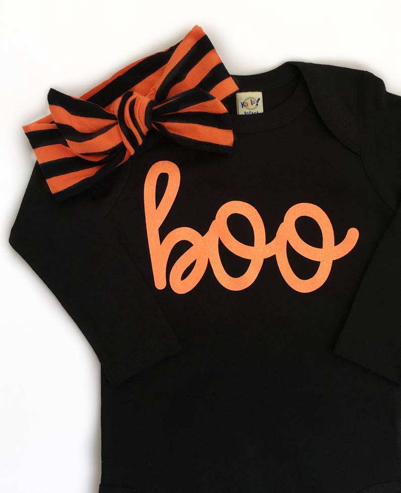 Baby Girl Halloween Outfit Halloween Shirt Girls Fall Outfit Etsy