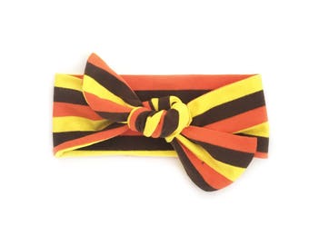 Thanksgiving headband, Thanksgiving outfit, baby girl fall headband, halloween headband, kids headband, my first thanksgiving, fall headwrap