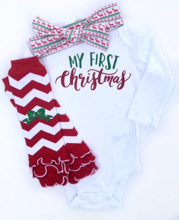 Tenue mon premier noel sale