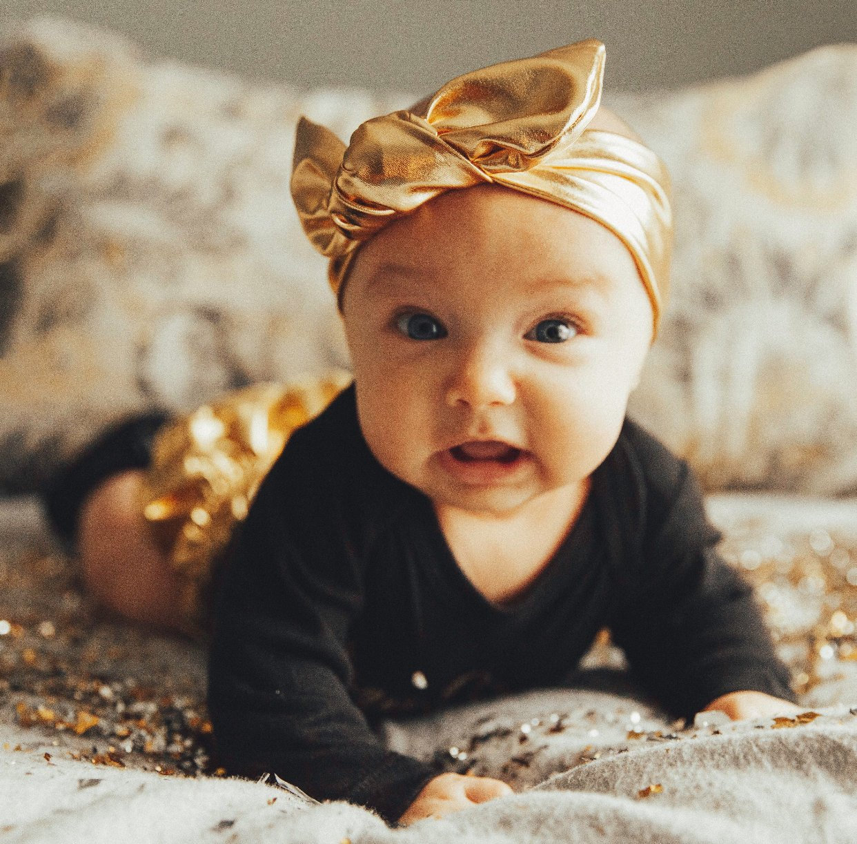 Baby Girls Gold Knot Headband Toddler Gold Headband Baby - Etsy Baby Girls Gold Knot Headband Toddler Gold Headband Baby - Etsy