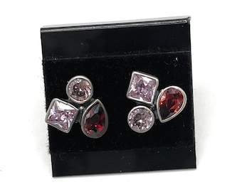 P2743 Wycofane z użytku kolczyki Silpada ze srebra próby 925 HEARTS AFLUTTER