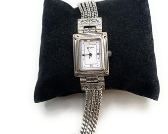 Brighton Charleston Ladies Watch 2-Tone Gold/Silver Toggle Retired New battery Brighton Charleston Watch Two Tone Gold Silver New Battery  main image 3