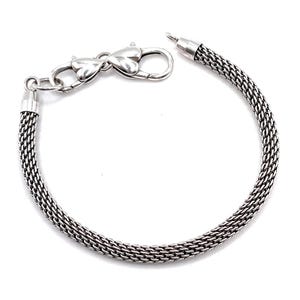 Braccialetti In Argento Sterling Con Iniziali: A - Z Disponibili