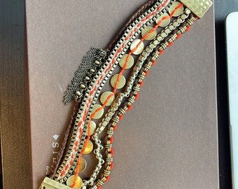 KRB0040 Silpada Magic Carpet Bracelet