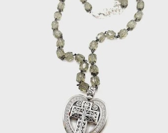 Collar con colgante de cruz de Brighton - 0528