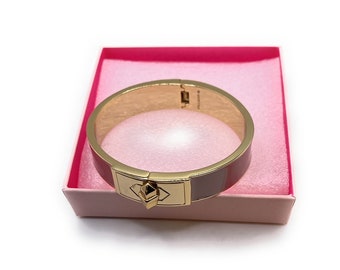 Blush Goldtone Geo Rebel Bangle Stella Dot Bracelet - B529G
