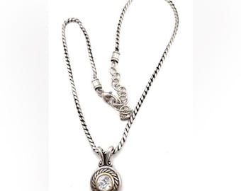 Brighton Heiress Crystal Pendant Necklace - 8957