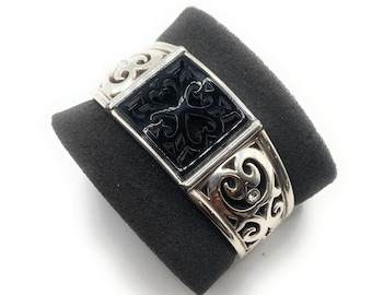Brazalete Génova Negro Brighton - 2734