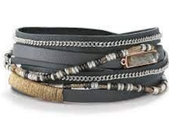 Yves Wrap Stella & Dot Bracelet - B416S