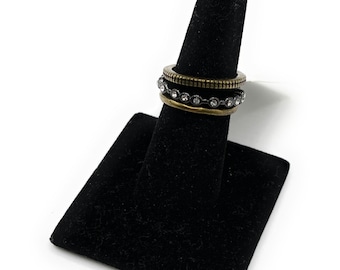 KRR0091 Silpada Destination Stack Rings Size 6 and 7