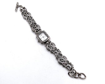 Brighton Charming Watch Silver Plated Retired 7-8