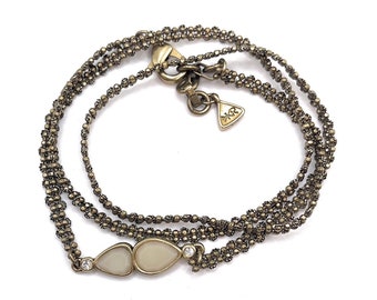 KRB0108 Retired Silpada Rosy Wrap Bracelet