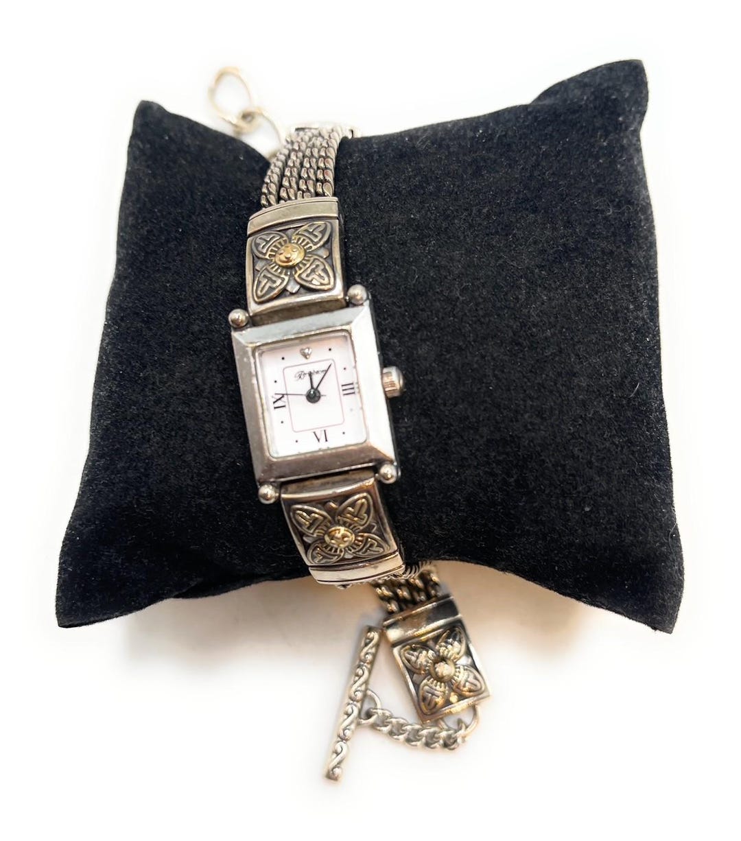 Brighton watch (Monroe) ? Brighton Monroe Vintage Watch: Two-tone Celtic Heart Toggle  main image 2