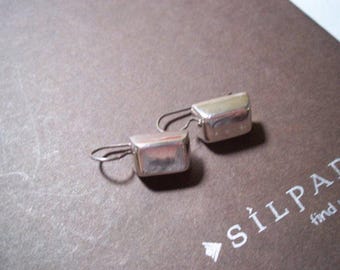 W0118 Retired Silpada Rectangular Chunky Earrings