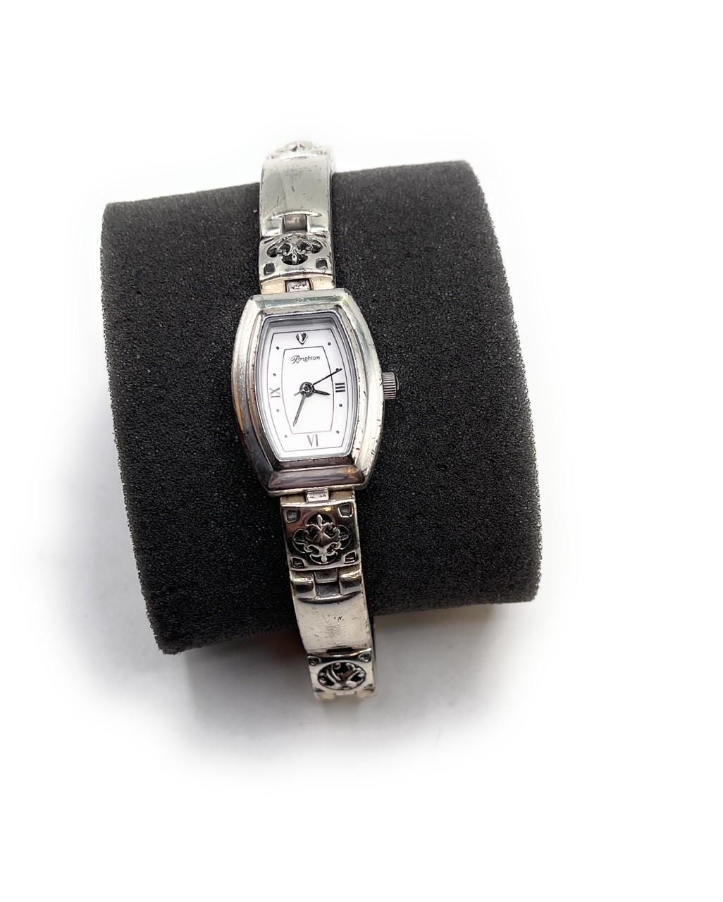 Brighton Tribeca Watch Brighton Watch Silver Tribeca Toggle Clasp Adjustable Band  main image 3