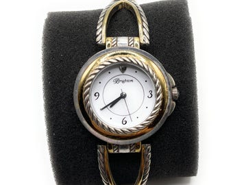 Brighton watch Brooklyn style Brighton Brooklyn Watch: Bronze Tone, Rubber Band, Retired  main image 4