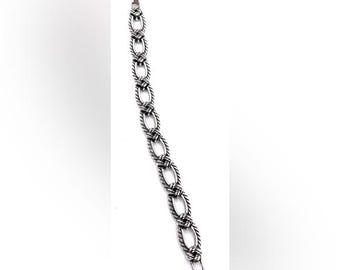 ブライトン ヴィンテージ リバーシブル リンク ブレスレット - 9617