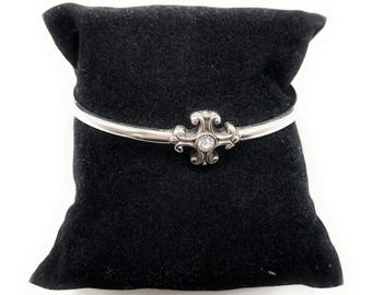 Brighton Crystal Cross Bangle Bracelet - 0214