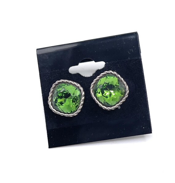 Brighton Emerald Green Post Earrings - 2931