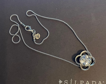 N1411 Silpada retired Cubic Zirconia Necklace
