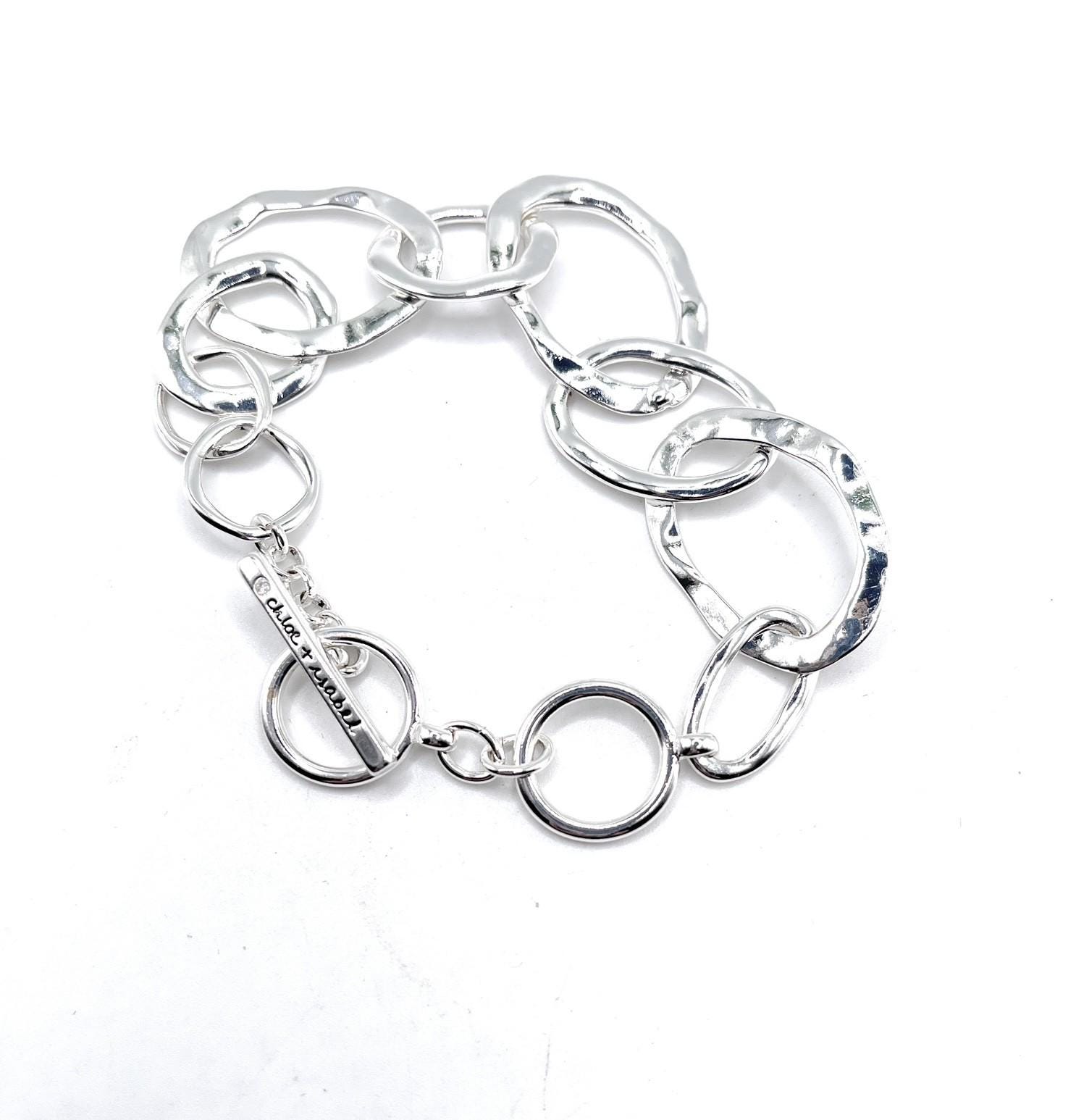 Organic Link Chloe + Isabel Toggle Bracelet - Etsy