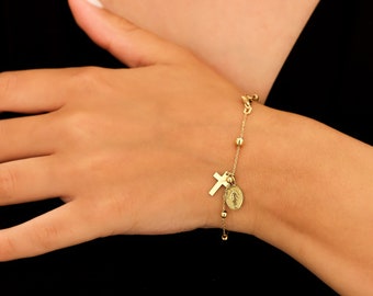 14K Gold Bracelets