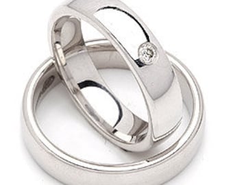 Platinum His&Hers Rings