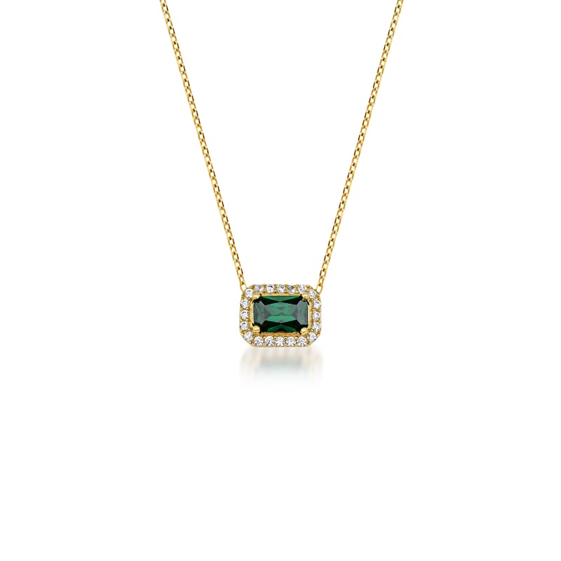 Lexington Gold Solitaire Necklace main image 1