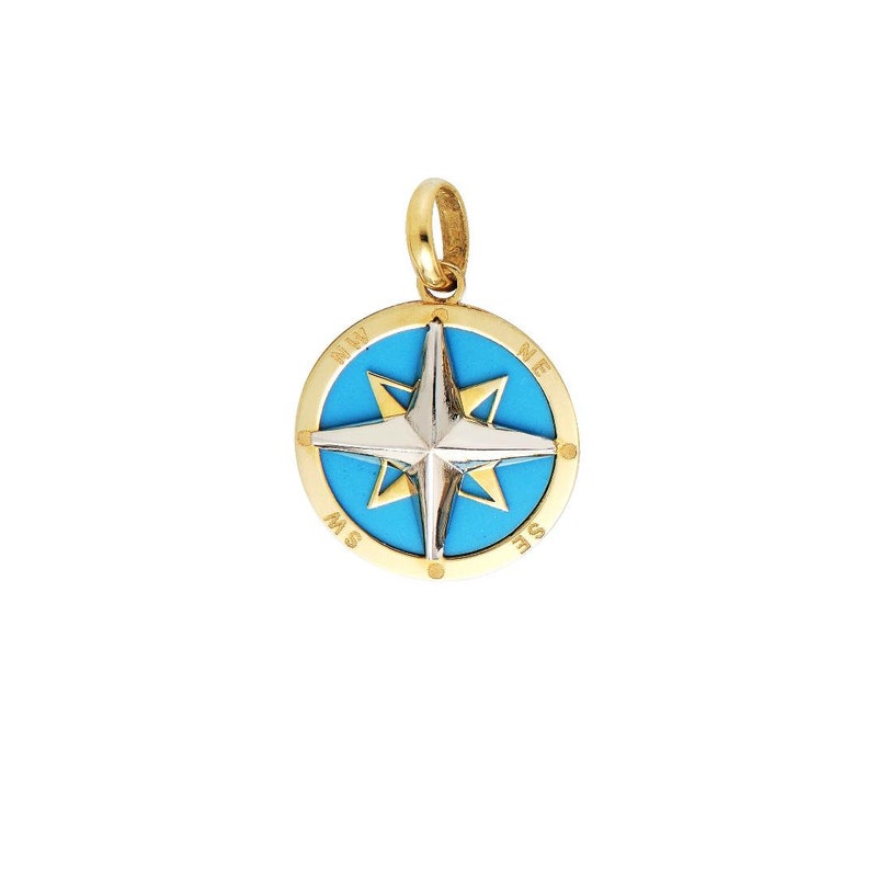Twigg Compass Pendant Necklace main image 1