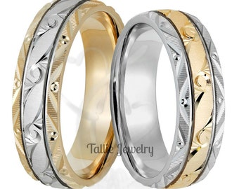 10K His and Hers Bands