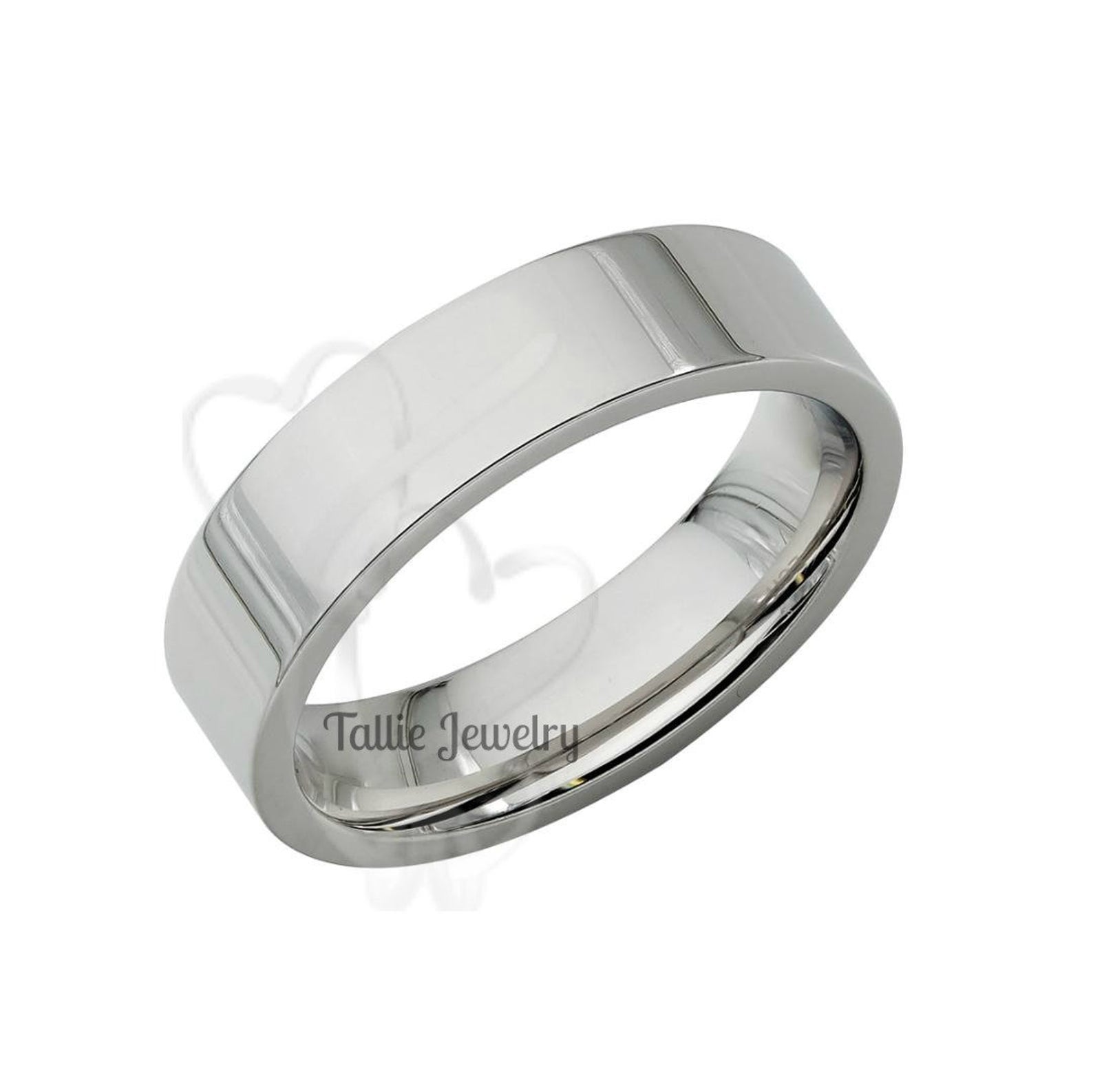 Platinum 5mm Softened Flat Court Gents Wedding Band | LCCN-5Plat | Peter  Jackson the Jeweller