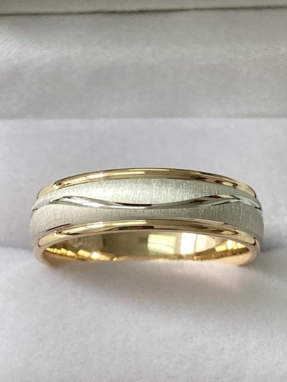 Two tone gold sale ring