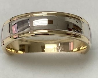 Platinum Wedding Bands, Platinum Wedding Rings, Platinum & 18K Yellow Gold Mens Wedding Bands, Platinum Mens Wedding Rings, Rings for Men