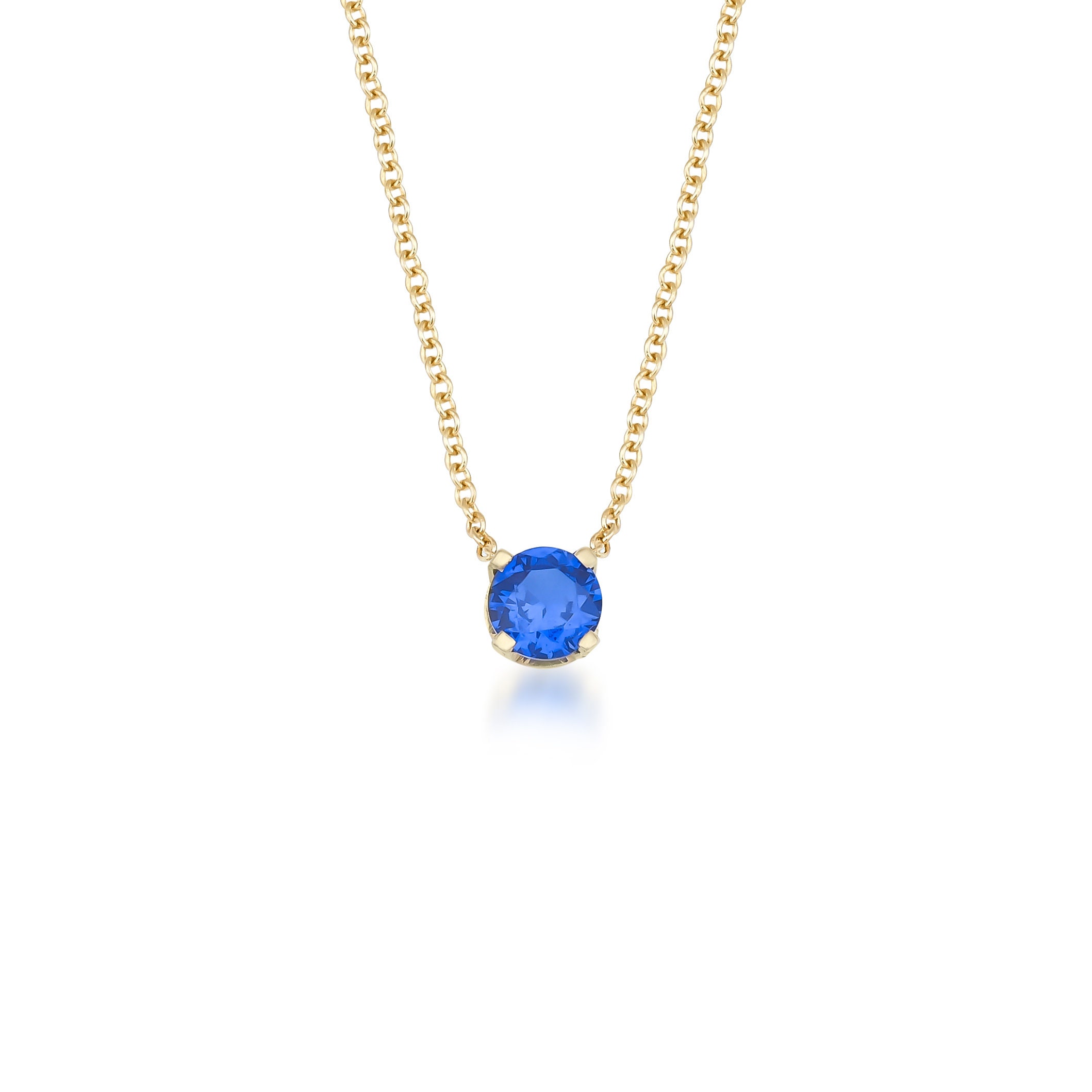 Suzanne Kalan White Gold, Diamond and Blue Sapphire Fireworks Jagged Tennis  Necklace | Harrods US