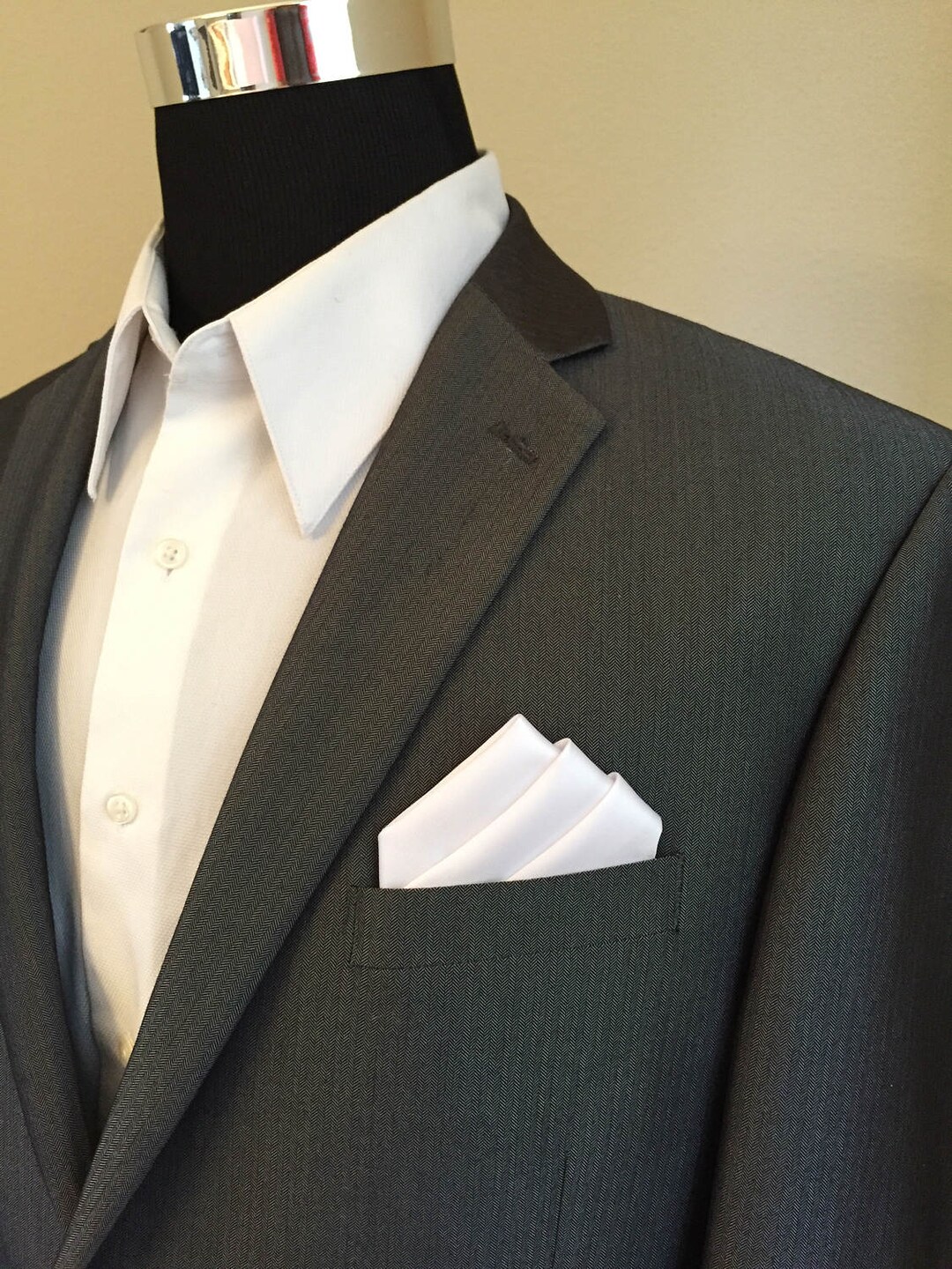 Handkerchiefs For Men, Pre-Folded Men's Pocket Square On Card