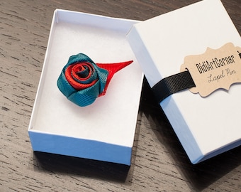 Spilla Smaltata Con Fiore Di Loto Bianco, Spilla Da Bavero, Spilla Con Fiore Di Loto E Fiori Di Loto, Spilla Da Bavero Per Zaino - Foto 8