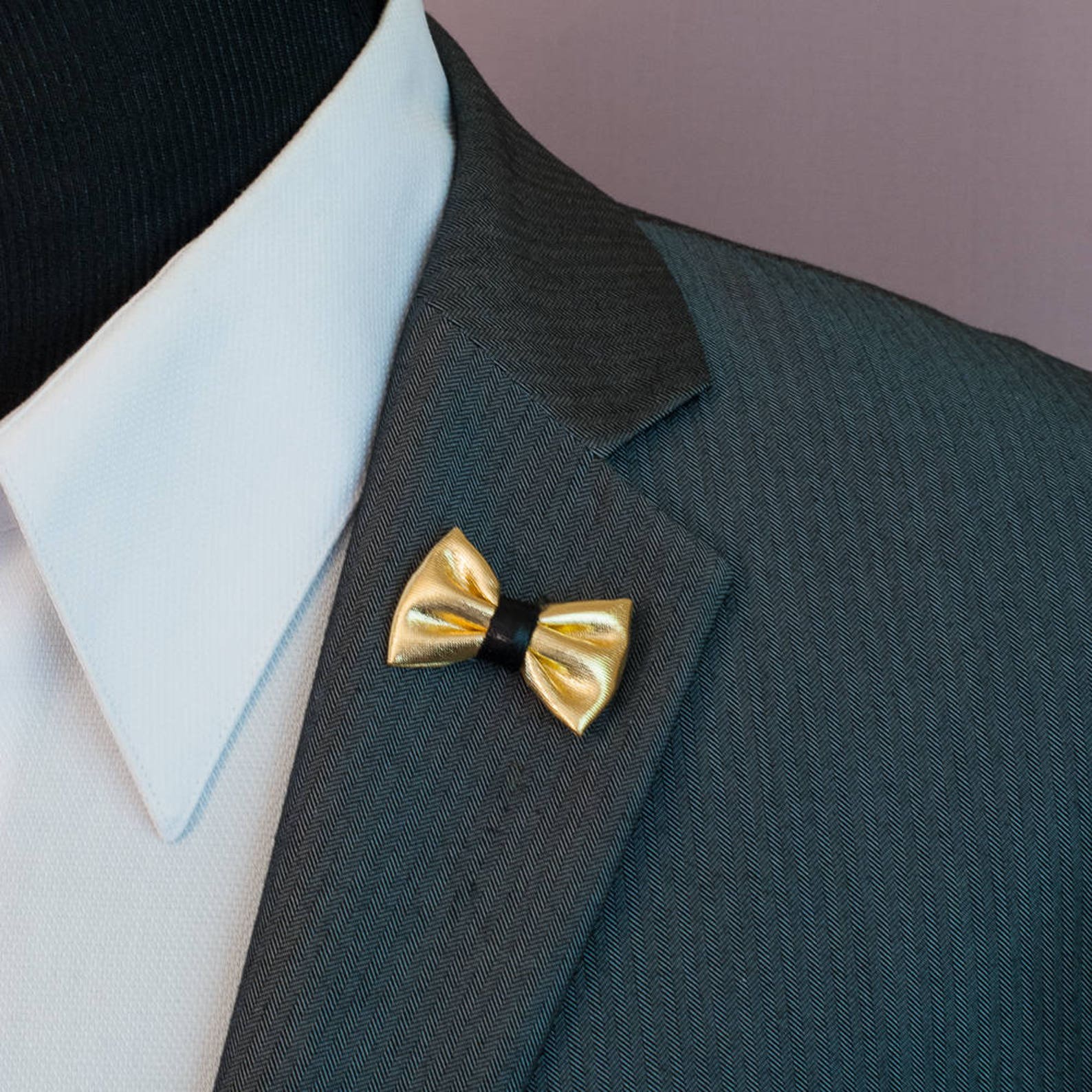 Bow Tie Lapel Pin Men's Bow Tie Lapel Pin Travel Etsy